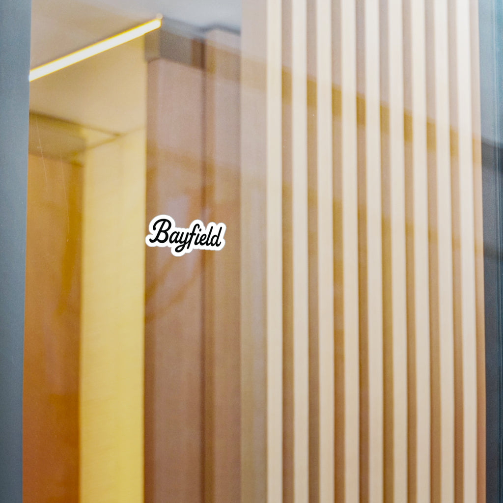 Bayfield Script Decal